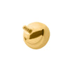 Top Frontal Redondo con Gema Incrustada y Roscado Internamente en...