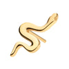 Top de Serpiente Sin Rosca de Titanio PVD Oro de 24 Quilates