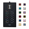 Top Berries Bisel 2.5mm Sin Rosca Titanio PVD Oro 24Kt