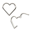 Clicker de Segmento Articulado en Forma de Corazón de Titanio