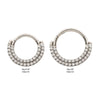 Clicker Doble Zircon 16G