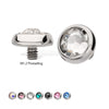 Top Microdermal Clear 14G